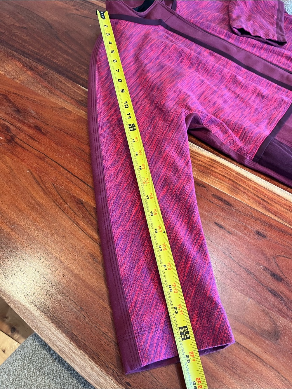 Lululemon Two-Tone Pink Maroon Jacket - Picture 8 of 9